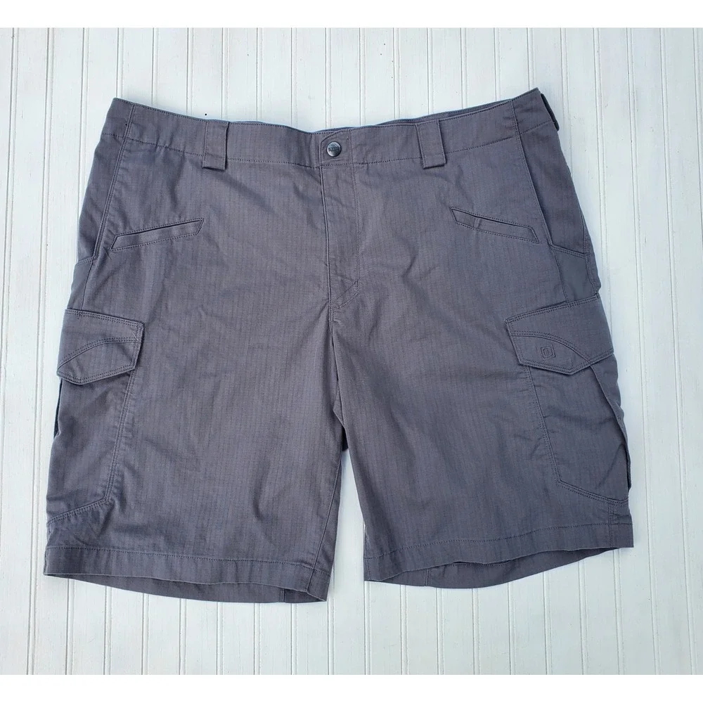 511 Tactical Stryke Shorts Mens 40 Gray Flex-Tac Ripstop Cargo Utility 73327-092